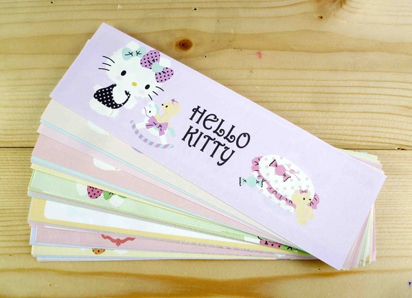 【震撼精品百貨】Hello Kitty 凱蒂貓~kitty便條紙-長條形-S