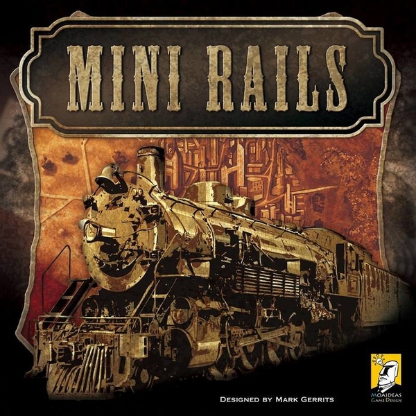 『高雄龐奇桌遊』迷你鐵道王 Mini Rails 英文版 附繁體中文說明書 正版桌上遊戲專賣店