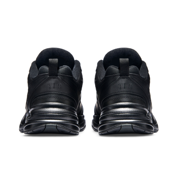Nike Air Monarch IV 男款 全黑 皮革 休閒老爹鞋 415445001【KAORACER】 product thumbnail 4