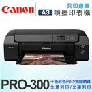 Canon imagePROGRAF PRO-300 A3+十色噴墨相片印表機 /適用 PFI-300