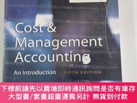 二手書博民逛書店Cost罕見&Management Accounting An Introduction (成本與管理會計概論)奇