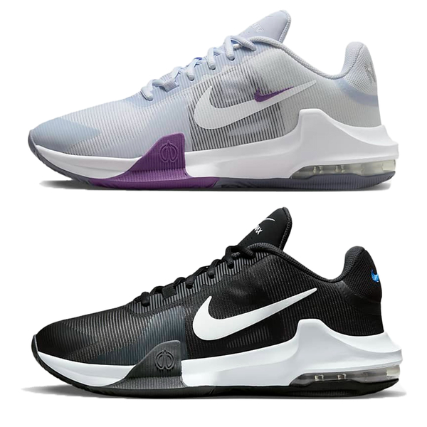 Nike 男鞋 女鞋 籃球鞋 實戰 Air Max Impact 4 灰紫/黑白【運動世界】DM1124-010/DM1124-001 product thumbnail 2