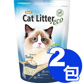 【寵物王國】CARL卡爾-環保豆腐貓砂(原味)6L x2包免運組合 (324537)