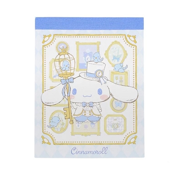 【震撼精品百貨】大耳狗_Cinnamoroll~日本三麗鷗Sanrio 大耳狗迷你便條本-國王*40776