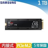 Samsung三星 980 PRO PCIe 4.0 NVMe M.2 固態硬碟 1TB(含散熱片)原價 6670 【現省 118