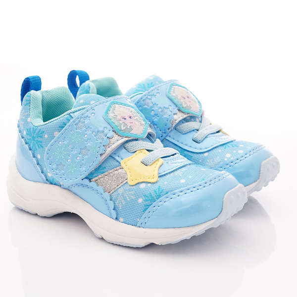 日本Moonstar機能童鞋 冰雪奇緣聯名運動鞋款 12415藍(中小童段) product thumbnail 2