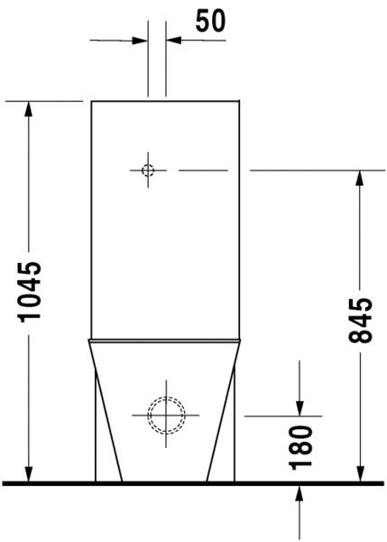 【麗室衛浴】 德國 DURAVIT STARCK1 023309 雙體馬桶 product thumbnail 3