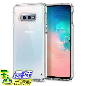 [8美國直購] 手機保護殼 Spigen Ultra Hybrid Designed for Samsung Galaxy S10e Case (2019) Crystal Clear B07MK3WDFM