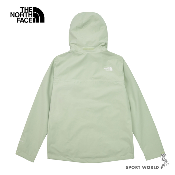 The North Face 北面 女裝 連帽外套 防水 綠【運動世界】NF0A88FYI0G product thumbnail 3