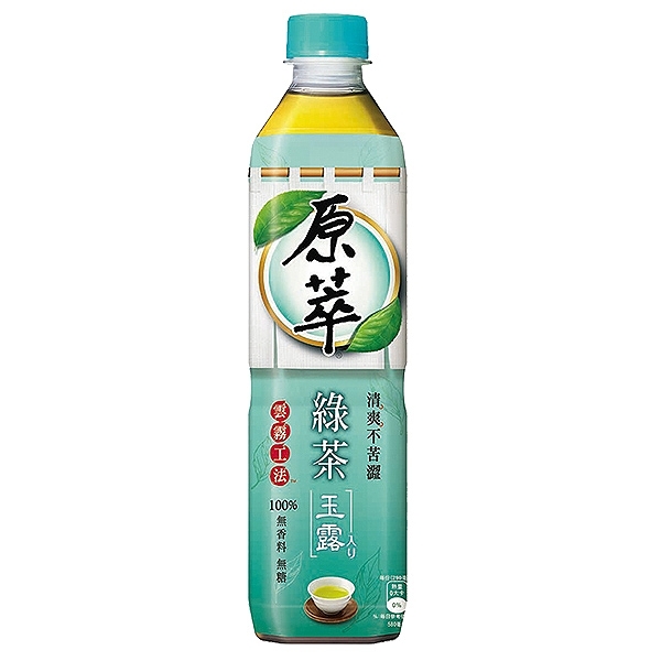 原萃 綠茶玉露 580ml (24入)x2箱【康鄰超市】