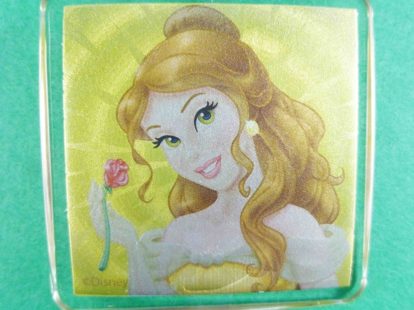 【震撼精品百貨】公主 系列Princess~立體造型鑰匙圈-貝兒圖案 product thumbnail 3