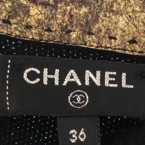 【二手名牌BRAND OFF】CHANEL 香奈兒 黑色 喀什米爾 開襟 product thumbnail 4