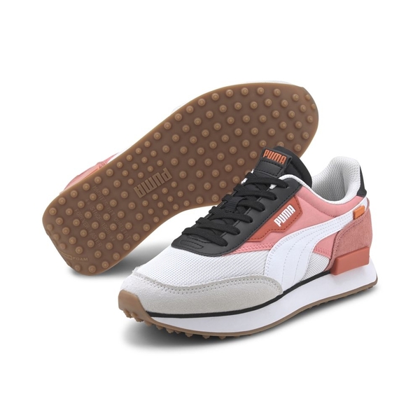 PUMA Future Rider New Tones 雷艾美 Emmie Ries款白x粉復古休閒鞋 37338603 product thumbnail 3