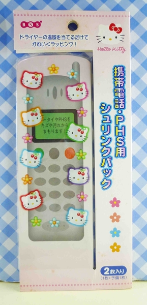 【震撼精品百貨】Hello Kitty 凱蒂貓~KITTY貼紙-收縮保護膜-櫻桃花 product thumbnail 2