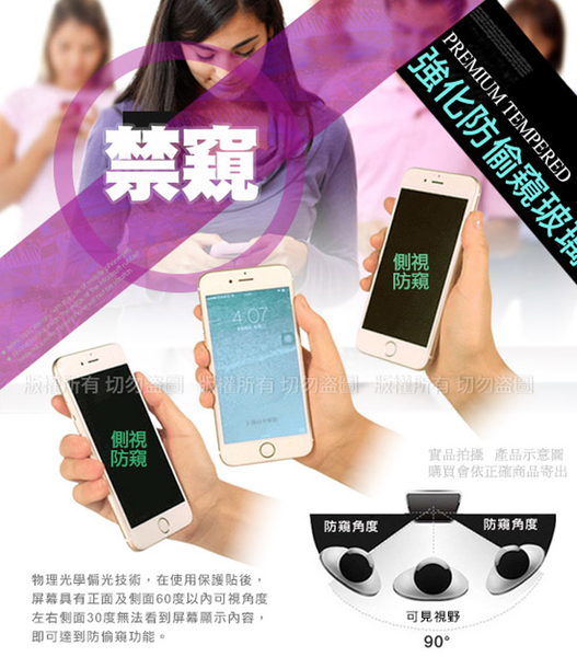 CITY for iPhone 15 Pro Max 6.7 防偷窺玻璃滿版玻璃保護貼-黑 product thumbnail 5