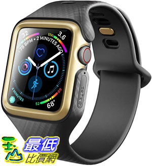 [9美國直購] 錶帶 Clayco Apple Watch 5 4 Band 44mm B07HCDRR67 Shock Slim Bumper Case 44mm Apple Watch Series 4 Series 5