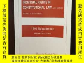 二手書博民逛書店1993罕見Supplement To Constitutional Law 12th Edition And I