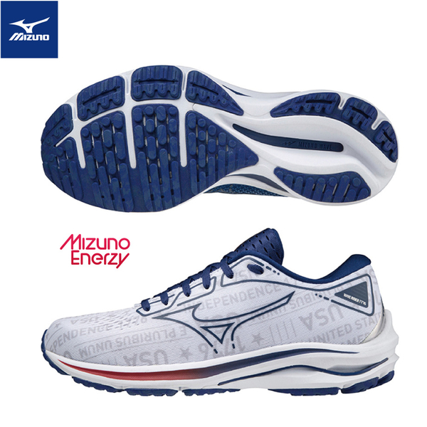 MIZUNO WAVE RIDER 25 男鞋 慢跑 ENERZY中底 避震 灰【運動世界】J1GC215219 product thumbnail 3