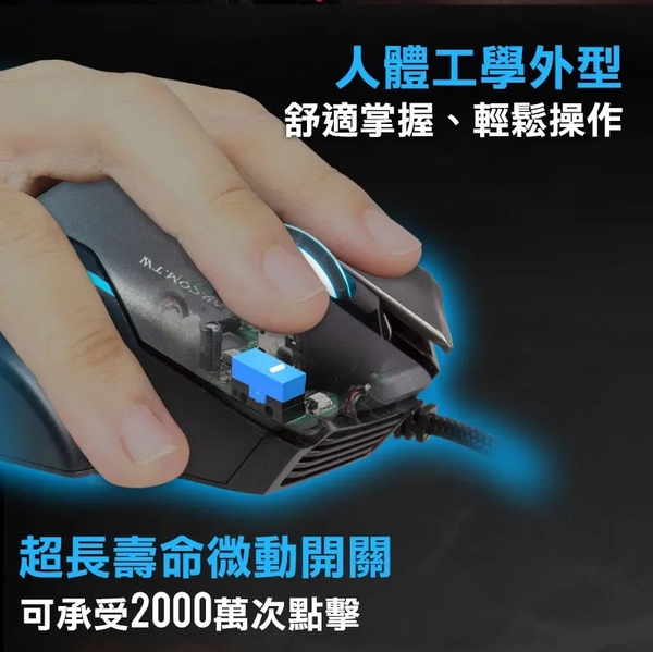 FOXXRAY FXR-SM-29 金星獵狐電競滑鼠 product thumbnail 5