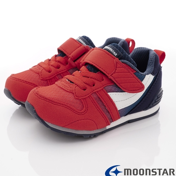 日本Moonstar機能童鞋HI系列2E機能款 2121G2紅(中小童段)