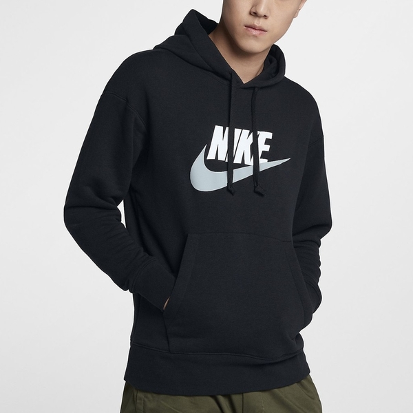 Nike NSW Sportswear 男裝 長袖 連帽 帽T 休閒 黑 【運動世界】AV8411-010