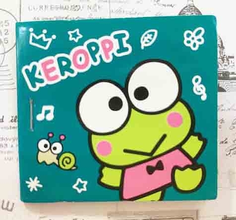 【震撼精品百貨】KeroKeroKeroppi 大眼蛙~2用貼紙本*29654