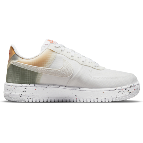 NIKE AIR FORCE 1 CRATER 男鞋 休閒 穩定 復古 半透明 坑紋 白橘綠【運動世界】DH2521-100 product thumbnail 3