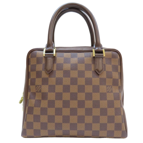 LOUIS VUITTON LV 路易威登 棕色 棋盤格帆布 Brera 手提包 金扣 N51150 【二手名牌BRAND OFF】 product thumbnail 2