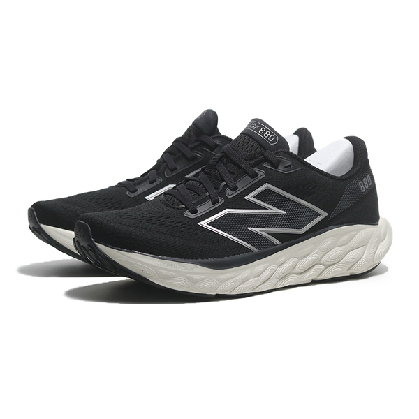 NEW BALANCE 慢跑鞋 NB 880 黑銀 寬楦 運動 女 W880K14