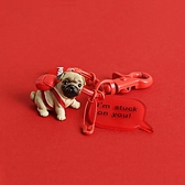 小狗鑰匙扣女韓國可愛創意一對情侶掛飾男士汽車鑰匙錬圈書包掛件   雙12購物節85折