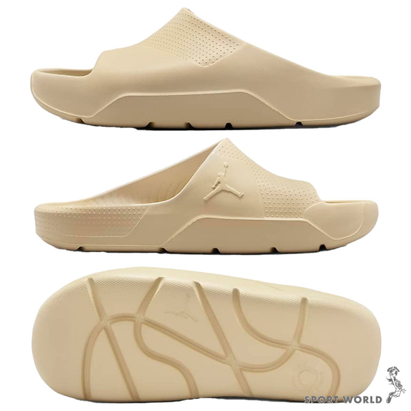 Nike 男鞋 拖鞋 Jordan Post 防水 不對稱 沙色【運動世界】DX5575-700 product thumbnail 3