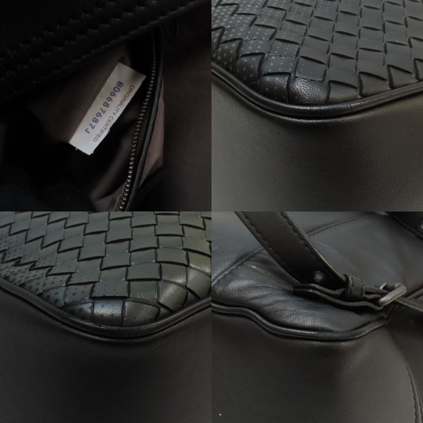 BOTTEGA VENETA BV 寶緹嘉 黑色 皮革 Galaxy Backpack 後背包 【二手名牌BRAND OFF】 product thumbnail 9