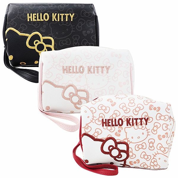 Hello Kitty 頭型繡手挽包(1入) 款式可選【小三美日】 DS017882