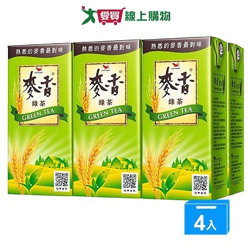 麥香綠茶375ml x 24【愛買】