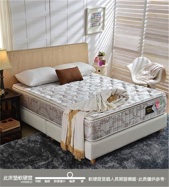床墊 獨立筒-Ally愛麗-正三線-超涼感抗菌-乳膠蜂巢獨立筒床-雙人加大6尺-破盤價$9999