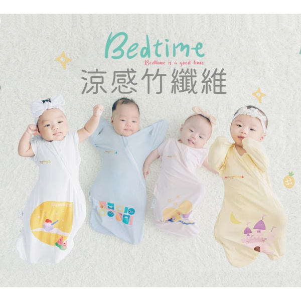 【小鹿蔓蔓】涼感竹纖維Bedtime嬰兒包巾(四款可選)【六甲媽咪】