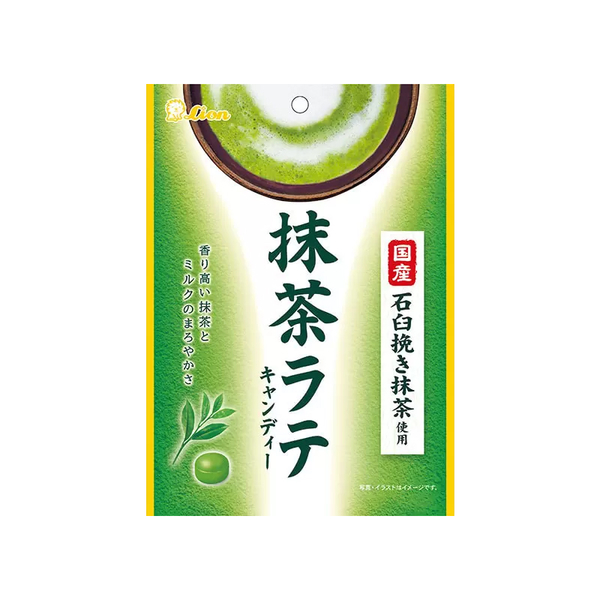 【豆嫂】日本零食 獅王lion 抹茶拿鐵糖(48g) product thumbnail 2