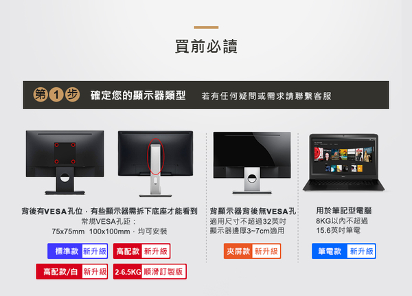 樂歌 Loctek 人體工學 電腦螢幕支架 10"-32" USB3.0升級版 product thumbnail 6