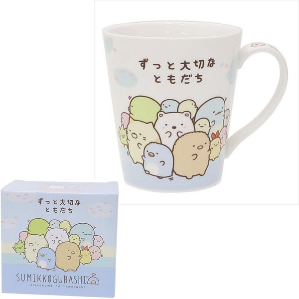 【震撼精品百貨】角落生物 Sumikko Gurashi~SAN-X~角落生物 陶瓷馬克杯-藍*07374