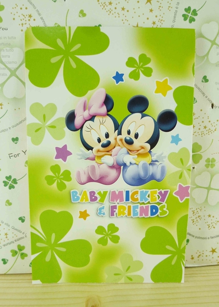 【震撼精品百貨】Micky Mouse_米奇/米妮 ~卡片-米奇跟米妮