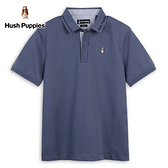 Hush Puppies POLO衫 男裝素色品牌英文刺繡涼感POLO衫