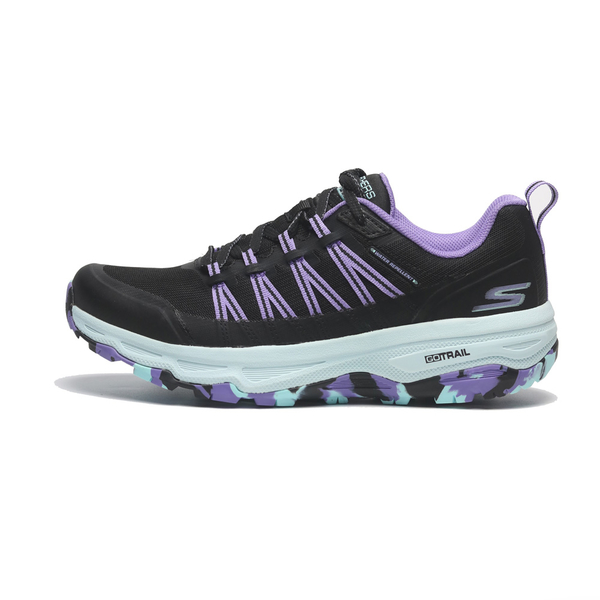 SKECHERS 越野鞋 GO RUN TRAIL ALTITUDE 黑紫 防潑水 戶外 女 128222BKLV product thumbnail 4