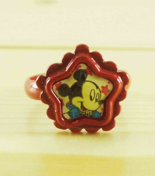 【震撼精品百貨】Micky Mouse_米奇/米妮 ~戒指-紅米奇