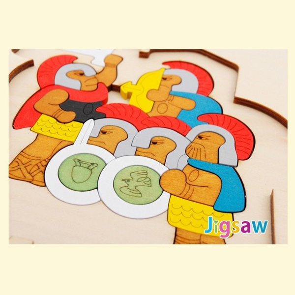 Jigsaw 益智兒童立體拼圖-特洛伊 product thumbnail 7