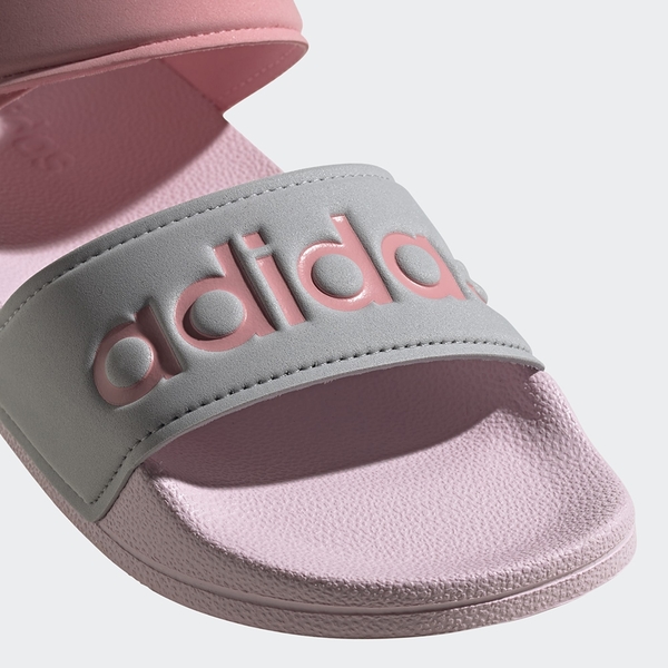 ADIDAS ADILETTE 童鞋 中童 涼鞋 休閒 魔鬼氈 柔軟 粉【運動世界】FY8849 product thumbnail 7