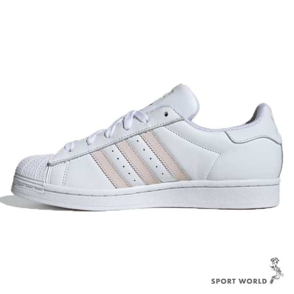 Adidas 休閒鞋 女鞋 皮革 貝殼頭 SUPERSTAR 白【運動世界】IE3001 product thumbnail 7