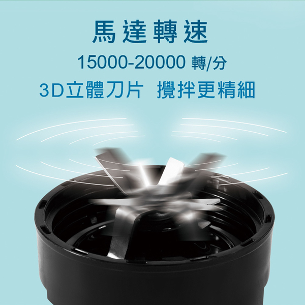 SANLUX台灣三洋 TYPE C快充果汁機500ml附魔豆杯 DSM-U216Y(BSMI認證合格) product thumbnail 6