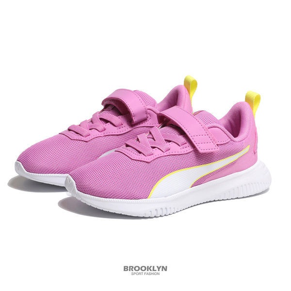 PUMA 童鞋 FLYER FLEX AC PS 粉色 黏帶 運動鞋 中童(布魯克林) 37638308