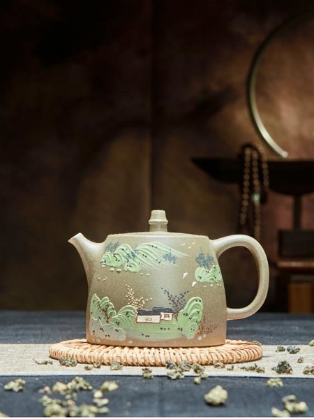 宜興紫砂壺原礦名家純手工漢鐸小容量功夫套裝泡茶壺