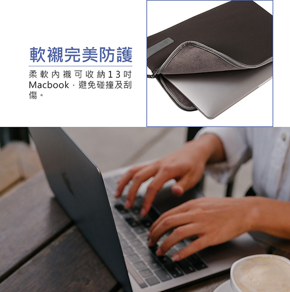 Case Logic-LAPTOP SLEEVE13吋Mac內袋包REFMB-113-橘紅 product thumbnail 5